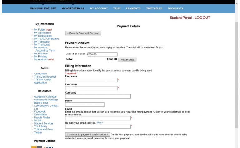 payments-northern-college