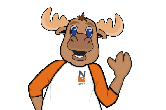 moose mascot graphic